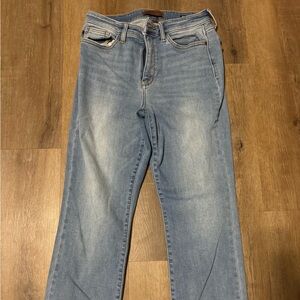 Judy Blue High Rise straight leg Thermal Jeans